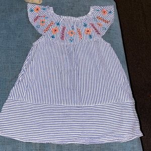 Toddler girl striped top
